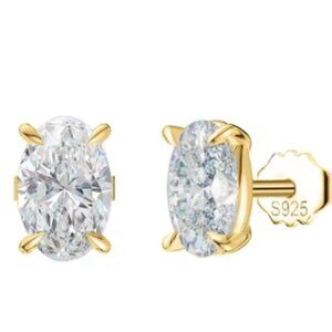 Exquisite 2ct Cubic Zirconia Earrings